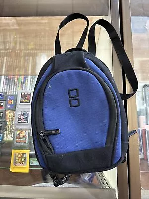 Nintendo Blue Backpack DS Gameboy Mini Small Travel Back Pack Carrying Case Bag • $9