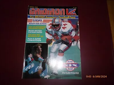 Gridiron Uk Apr 1985 Usfl Italy Jim Thorpe Superbowl Washington Redskins • £8.99