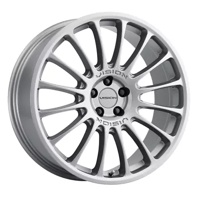 Vision 17x8 Wheel Graphite 477 Monaco 5x112 +38mm Aluminum Rim • $146.99
