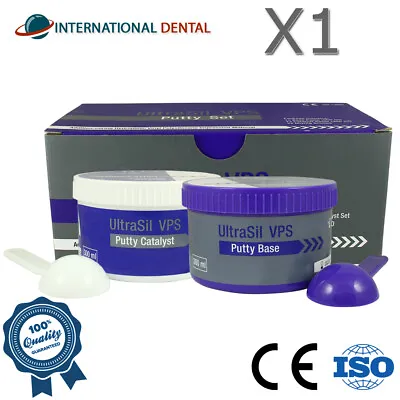 VPS Vinyl Polysiloxane Hydrophilic Putty Set Dental Impression Material 840g • $95