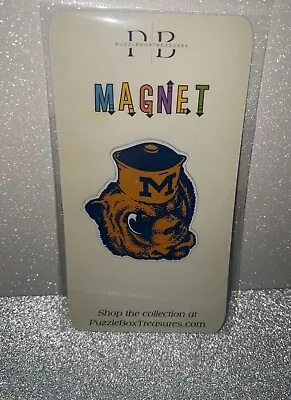 Michigan Wolverines Magnet ~ University Of Michigan Merch Sticker Decal NCAA • $4.99