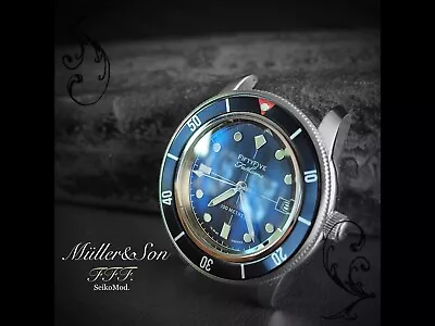 Müller&Son Watch  Vintage SuperMod  Made From Seiko SNZH Fifty Five Fathoms • $765.43