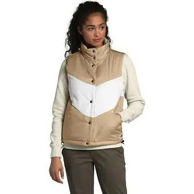 The North Face Sylvester Hawthorne Khaki/Vintage White Vest Size XS • $29.99