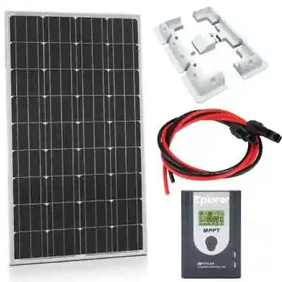 200W Xplorer Monocrystalline Cell Solar Panel Kit With 20A MPPT Controller • £189.98