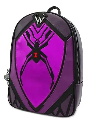 $148.07 • Buy Loungefly X OVERWATCH Widowmaker Cosplay BACKPACK Saffiano Leather Brand New 