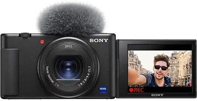 $814 • Buy SONY Camera For Vlog 2.7x VLOGCAM ZV-1 Japanese Handy Camera