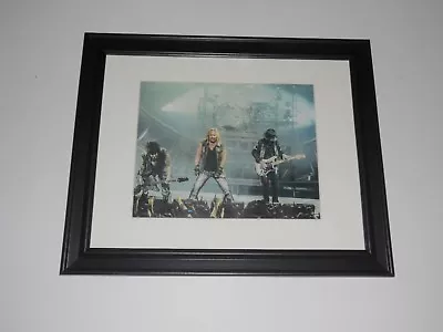 Large Framed Motley Crue The Last Tour 2014 Vince NeilMick MarsNikki 24  X 20  • $65