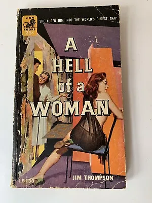 $16.99 • Buy A Hell Of A Woman Jim Thompson 1956 PB Book 2nd Printing