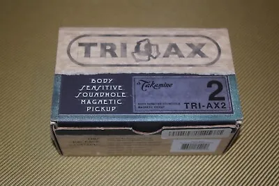 Takamine TRI AX2 Body Sensitive Soundhole Magnetic Acoustic Guitar Pickup • £150