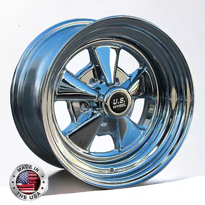 15  SS Cragar Old School US Wheel Staggered Fitment Fits For Valiant  5x114.3 • $1720