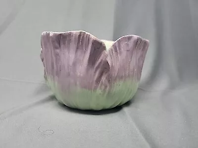 Jerome Massier Fils Vallauris French Pottery Leaf Bowl 3 3/4 X 5 3/4  • $50