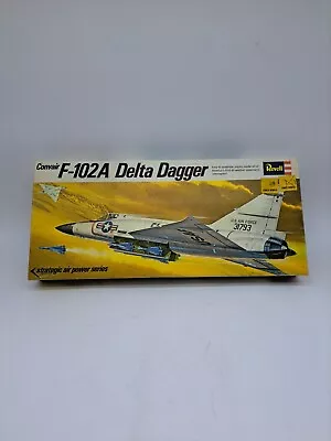 Vintage 1969 Revell Convair F-102A Delta Dagger Model Kit H-130:130 • $30