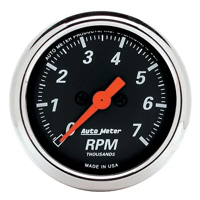 Auto Meter 1477 Db 2-1/16' Tach 7000 Rpm • $172.52