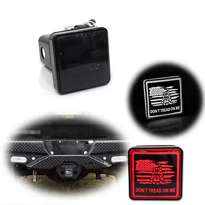 Custom Designed Hitch Cover LED Driving And Brake Light Fit 2  Towing & Hauling • $24.99