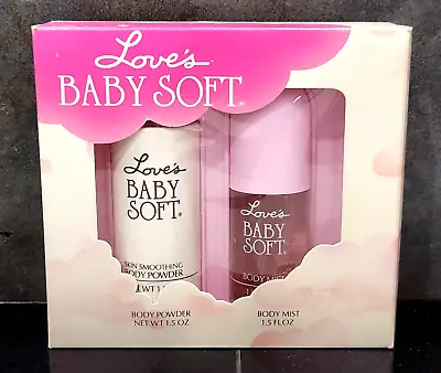 Vintage Mem Love's Baby Soft Body Mist & Powder Set • $25