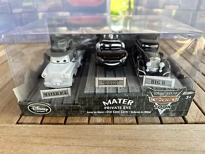 Disney Pixar Cars Mater Private Eye Disney Store 1:43 Mater Toons Rare! • $150