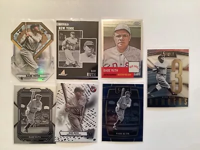 7 Different Babe Ruth Cards • $6.49