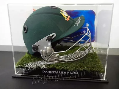 $199.99 • Buy ✺Signed✺ DARREN LEHMANN Replica Cricket Helmet PROOF COA Australia 2022 Shirt