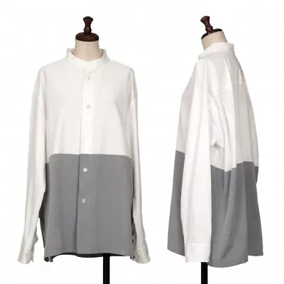 Unbranded Switching Mao Collar Long Sleeve Shirt Size 3(K-130885) • $248