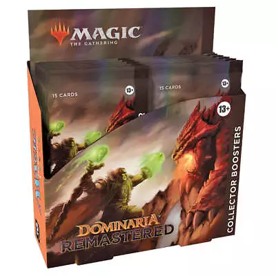 Magic Dominaria Remastered Collector Booster Box • $313.67