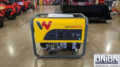 2022 Wacker Neuson GP2500A 2500 Watt Generator New • $1700