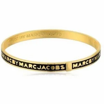 Marc By Marc Jacobs Bracelet Logo Skinny Logo Bangle • £65.87