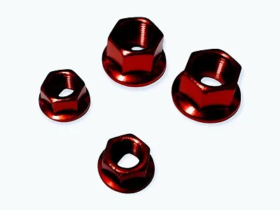 Mcs Bmx Spinner 4 Pack Red Two 26t 3/8 / Two 14mm Axle Nuts • $20