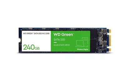 Western Digital WD Green 240GB M.2 2280 SSD 545R/430W MB/s 80TBW 3D NAND 3 Years • $99