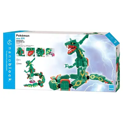 Pokemon - Nanoblock - Rayquaza Extreme Deluxe Figure • $132