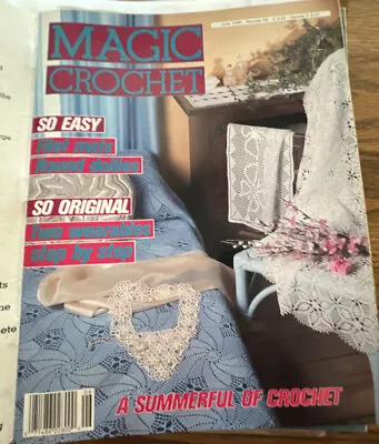 Magic Crochet #66 June 1990 • $4.99