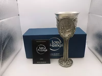 Royal Selangor Lord Of The Rings Pewter Goblet  The Ring  #272509 Boxed I3 • £120