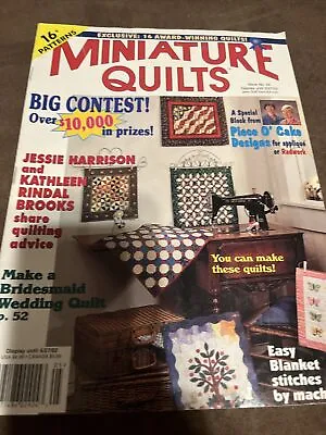 MINIATURE QUILTS MAGAZINE ISSUE No 59 Houston's Award Winning 16+ Patterns • $4