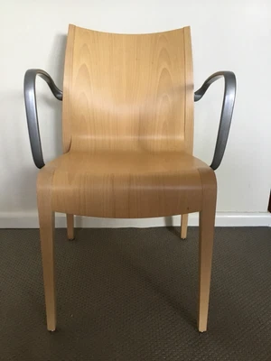 $960 • Buy 8 X Designer Armchairs, European Beech, Made In Spain By Punt Mobles