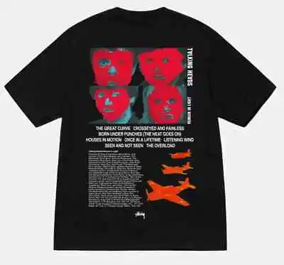 Stussy X Talking Heads Remain In Light Tee T-Shirt Black - NWT NEW • $149.99