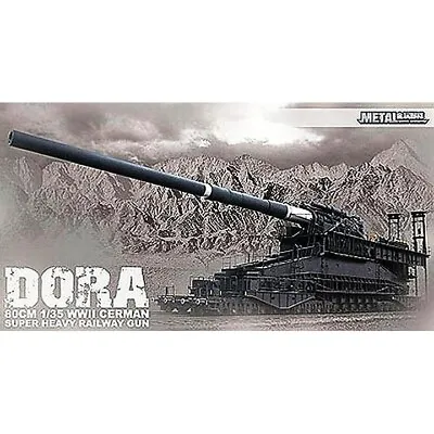 SOA ART  1/35 WWII German Super Heavy Railway Gun 80cm Dora • $1569