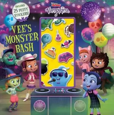 Vampirina Vees Monster Bash: With Puffy Stickers - Paperback - ACCEPTABLE • $4.84
