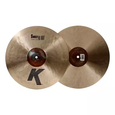 Zildjian K Sweet HH Pair Traditional Finish 14  Hammered Solid Chick Cymbals • $849