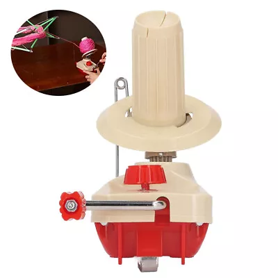 Swift Yarn Fiber String Ball Wool Winder Holder Hand Operated Winding Machine • £12.61