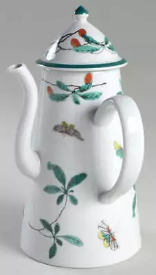 Mottahedeh Famille Verte  Coffee Pot 918949 • $249.95