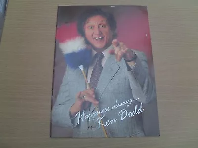 KEN DODD - Autographed Theatre Programme Signed By Ken Dodd + Show Itinerary  • £14.99