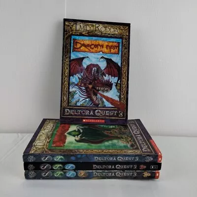 Deltora Quest Three 3 Complete ×4 Book Series Set. PB Fantasy By Emily Rodda  • $17.95