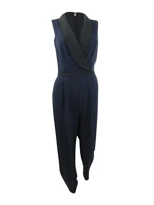 $94.99 • Buy Tommy Hilfiger Women's Tuxedo Jumpsuit (10, Midnight/Black)