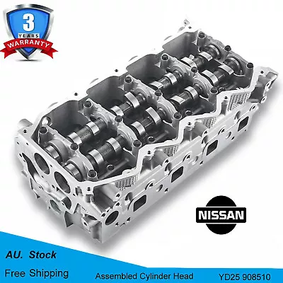 ASSEMBLED Cylinder Head Kit Fits Nissan YD25 2.5L NAVARA D40 D22 PATHFINDER R51 • $698