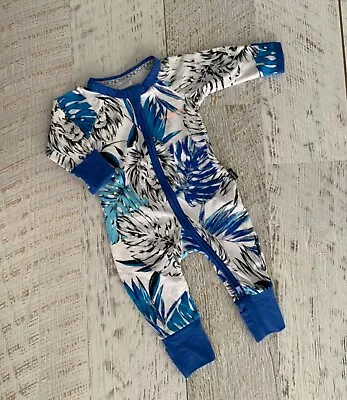 BONDS BABY SZ  0-3 MTHS ONE-PIECE ZIPPY WONDERSUIT - LIONS 2018 New Without Tags • $25
