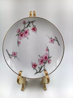 Diamond China Pink CHERRY BLOSSOM JAPAN Salad Plate 6 1/4” • $19.95