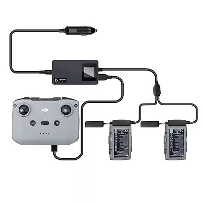 $62.98 • Buy DJI Mavic Air 2 / DJI Air 2S Car Charger Battery Fast Charging Hub Accessories