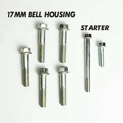 B Series Transmission Bell Housing Bolt Kit For Honda Acura B16 B18 B20 5spd • $39.95