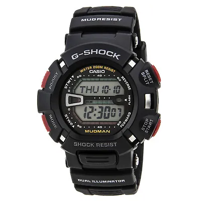 Casio Men's Watch G-Shock Tough Mud Resistant Super Dual Illuminator G9000-1V • $75.55