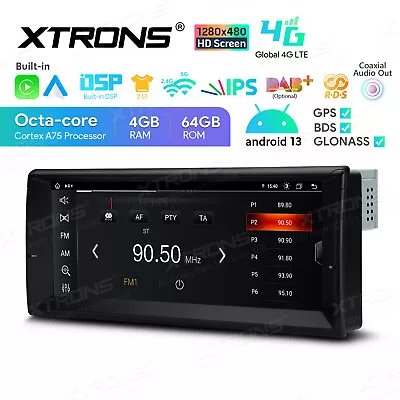 10.25  Android 13 8-Core Car Stereo GPS Navi Radio WIFI 64GB For BMW E39 M5 E38 • $336.99