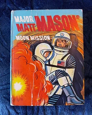 Major Matt Mason Moon Mission~A Big Little Book #22 1968 • $6